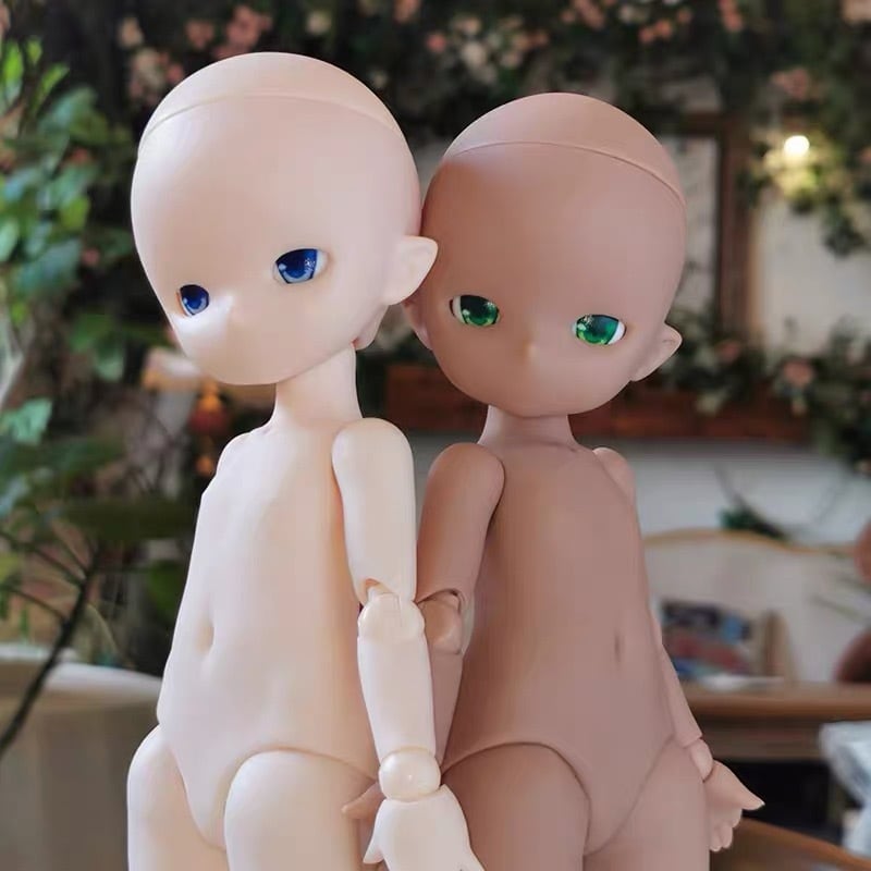 ジャパン 本物 imomodoll ヘッド + 1/6ボディ（チョコレート)肌】です ...