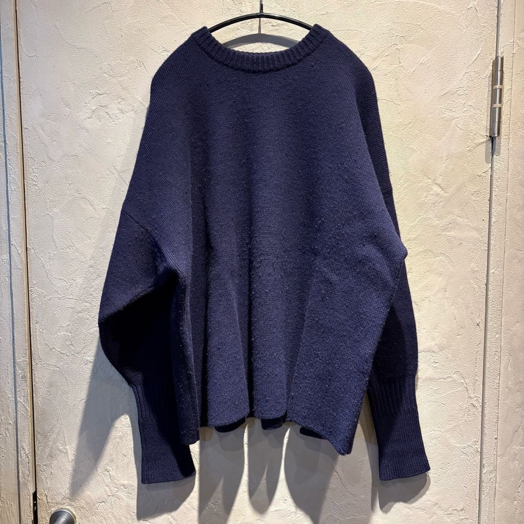 CFCL ニット WOOL MILAN TOP ネイビー