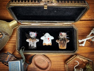 Halloween mini puppets