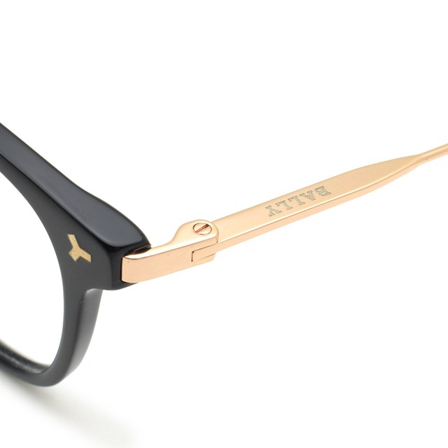 【訳あり】BALLY バリー BY5014-D/V 001 54 メガネ 眼鏡 フレームのみ アジアンフィット メンズ