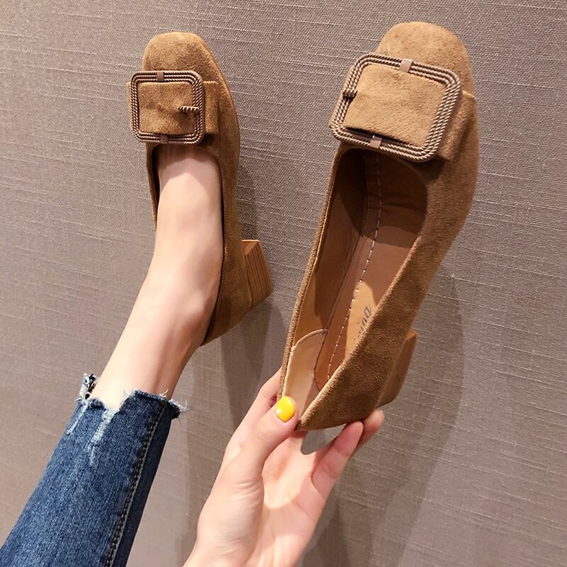 スプリングサマーシングルスタンダード 靴 シューズ レトロ 春物 夏物 スクウェア 部族の婦人靴7472342