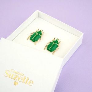 «即納» Coucou Suzette Beetle Earrings ククシュゼット