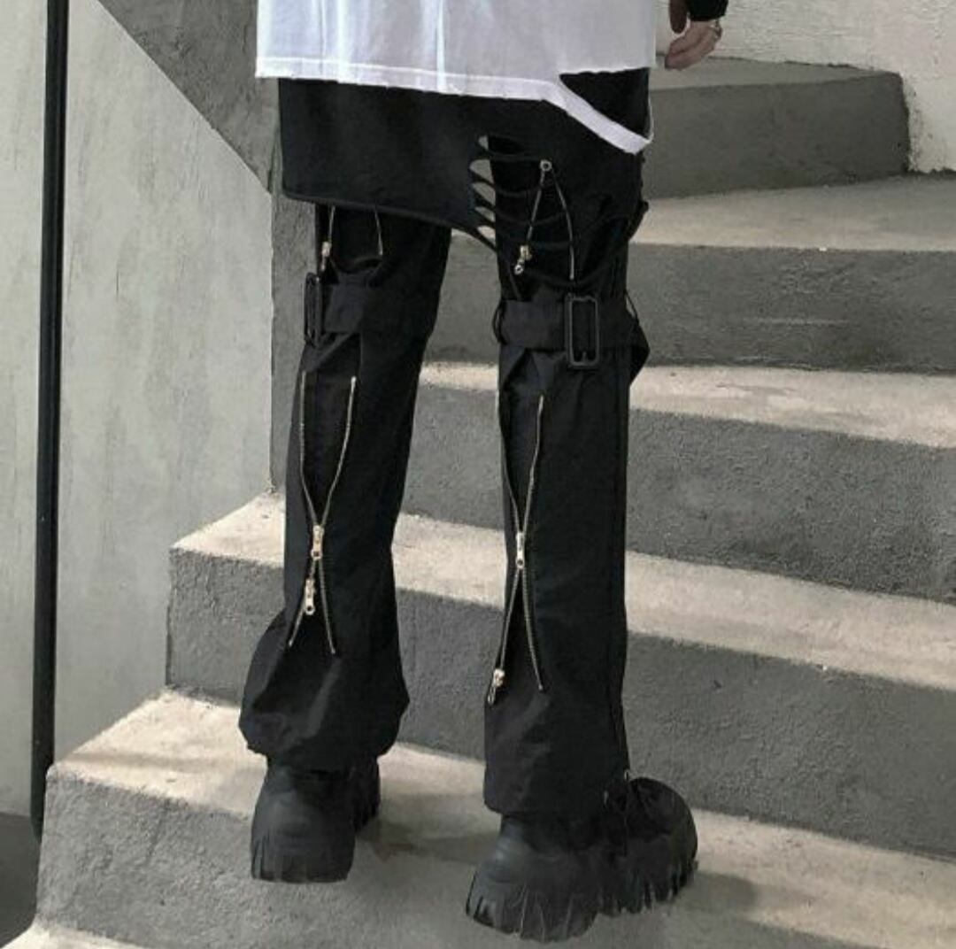 バックジップ ワイドカーゴパンツ / GOTHIC ARMS