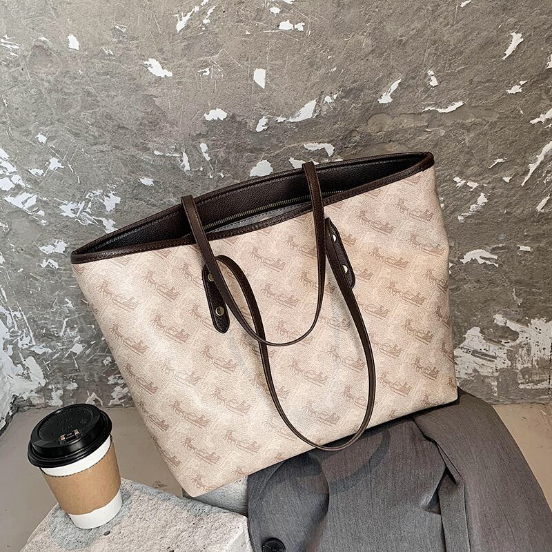 レディース大容量バッグレディースバッグ2020新しい流行のファッションシンプルなショルダーバッグネットレッドワイルドトートバッグ Tiancai_Wing_Bag47732558269