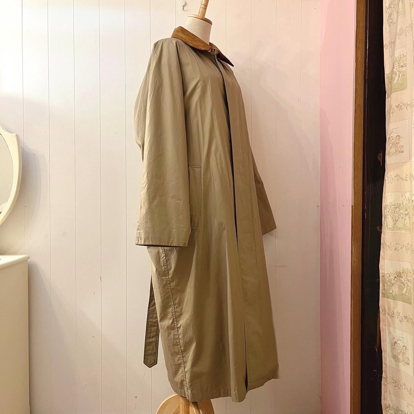 fleece liner over trench coat
