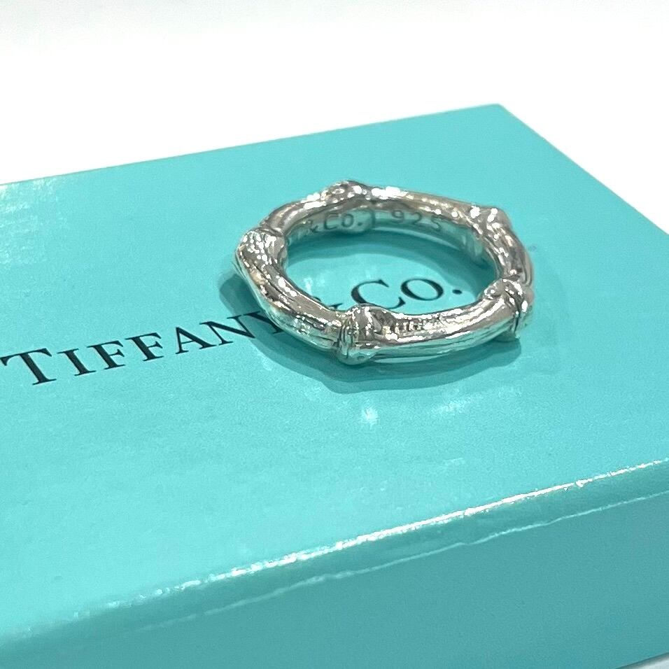 TIFFANY&CO.】2032 TIFFANY &CO バンブーリング 12号／シルバー925