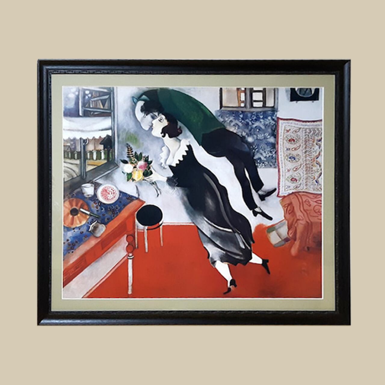 Marc Chagall「The Birthday」マルク・シャガール Amazon.co.jp