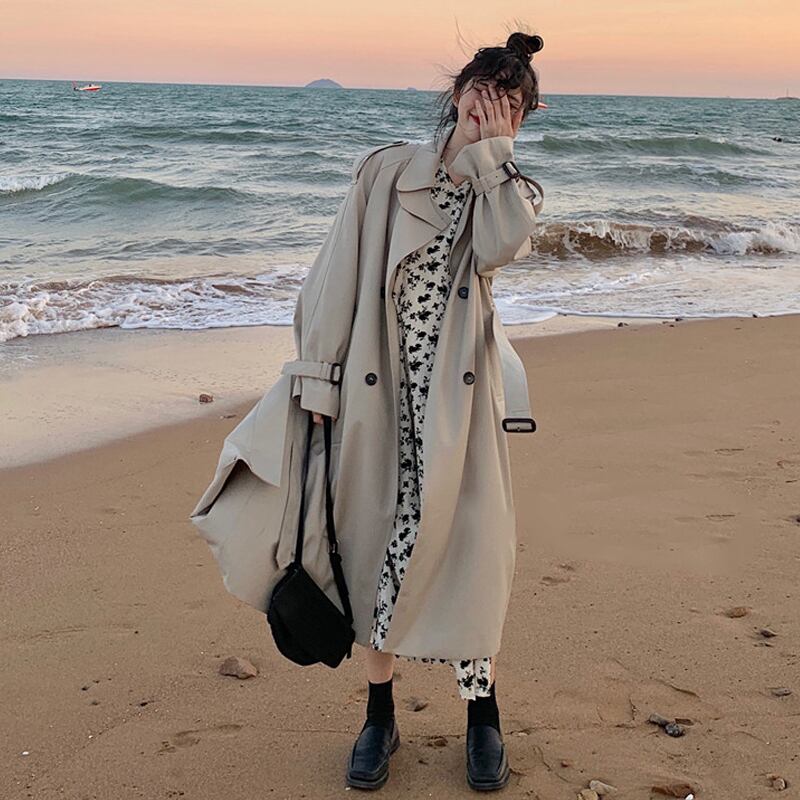 コート スプリングオータム薄手スタイル 春物 秋物 試着室86318222619