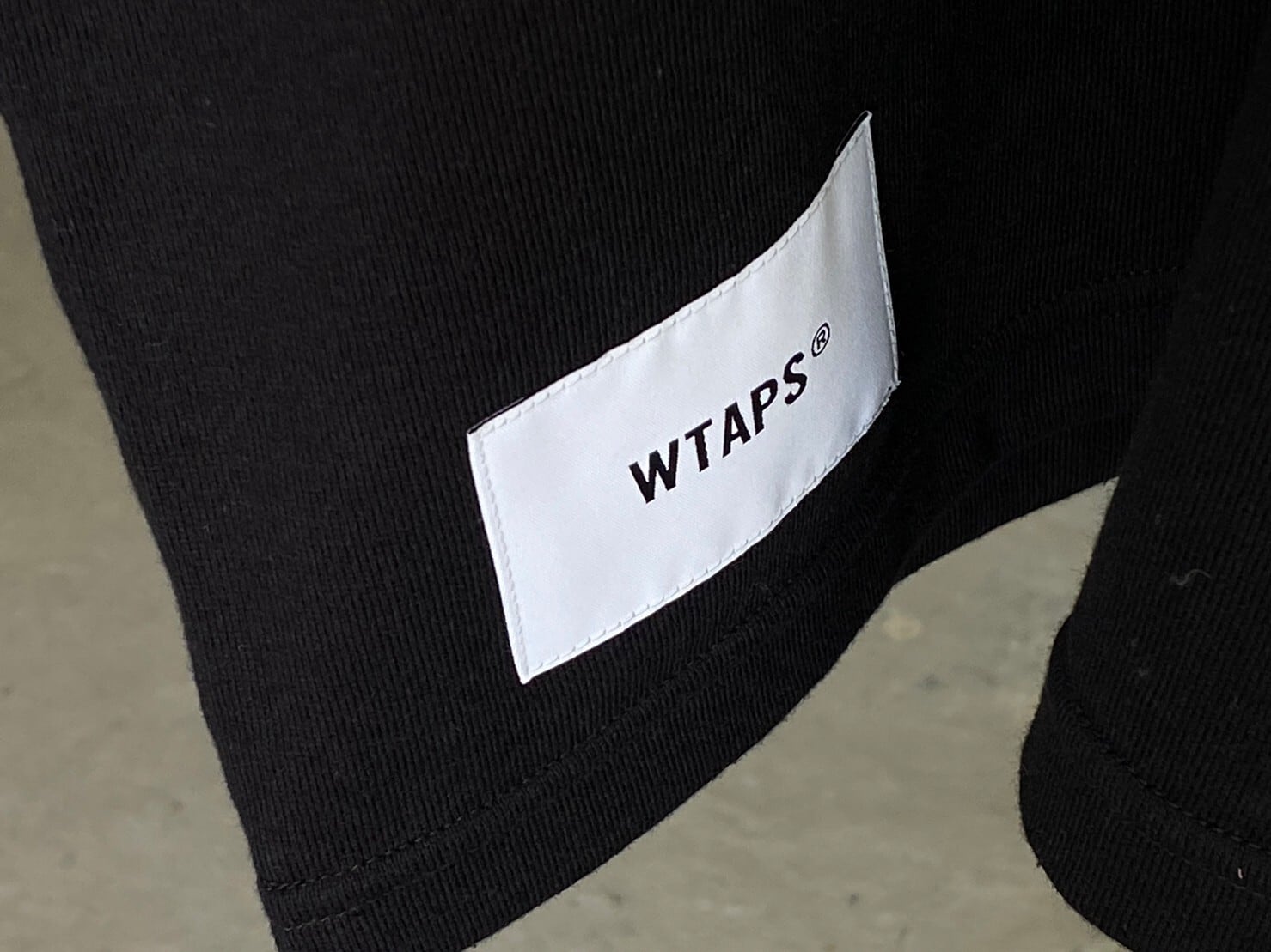 トップスWTAPSBLANK LS 02 USA / TEE BLACK 新品未使用