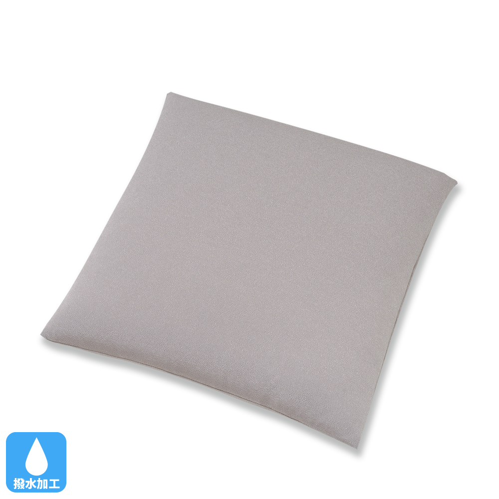 ちりめん無地 小座布団(カバーのみ) JJ(ベージュ)45×45