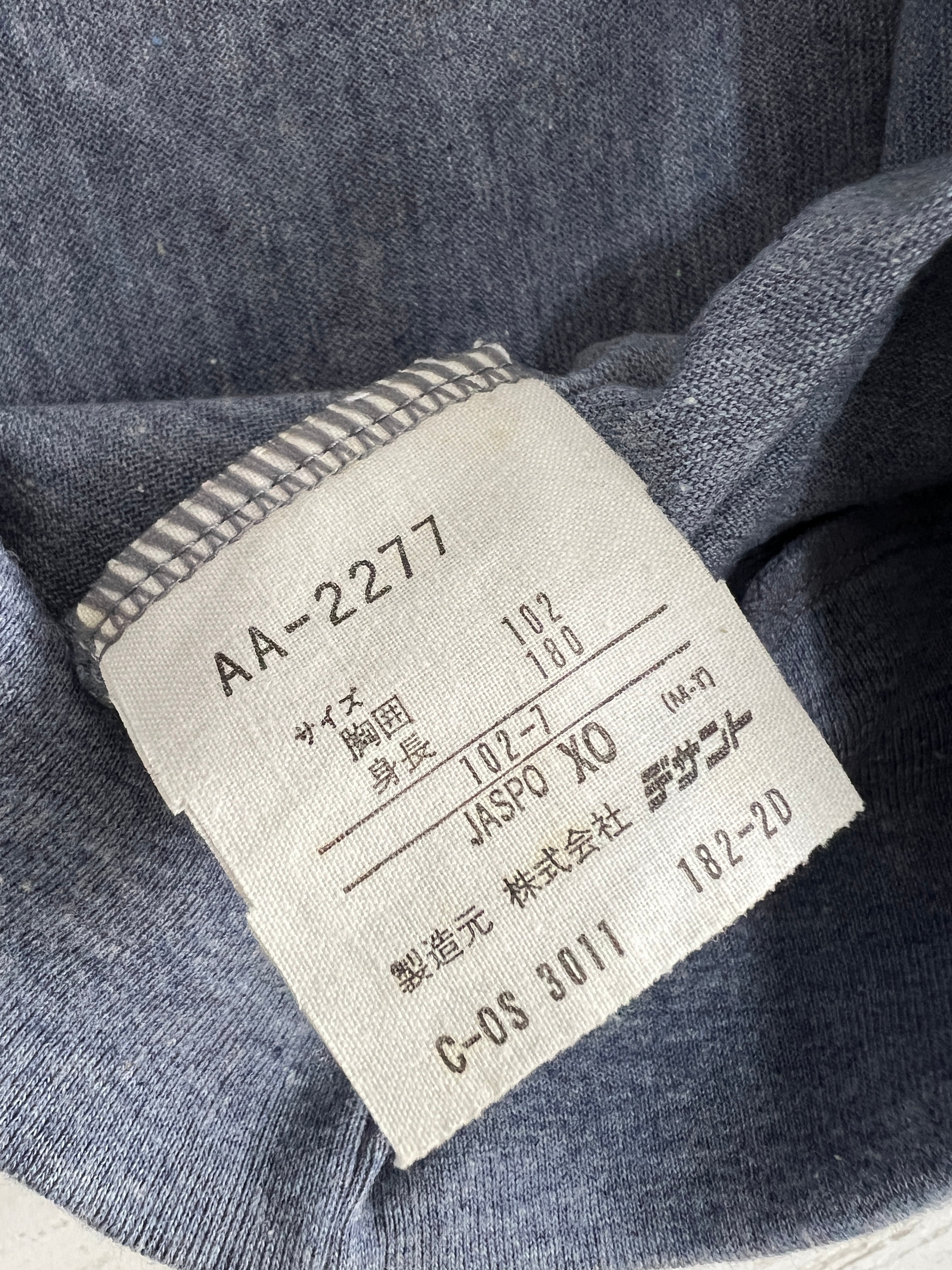 1980-90's adidas Polo Shirt Gray DESCENTE Made / アディダス グレー