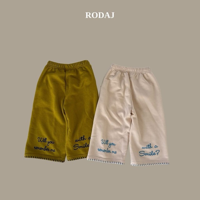 《予約/送料無料》smile pants / RODAJ
