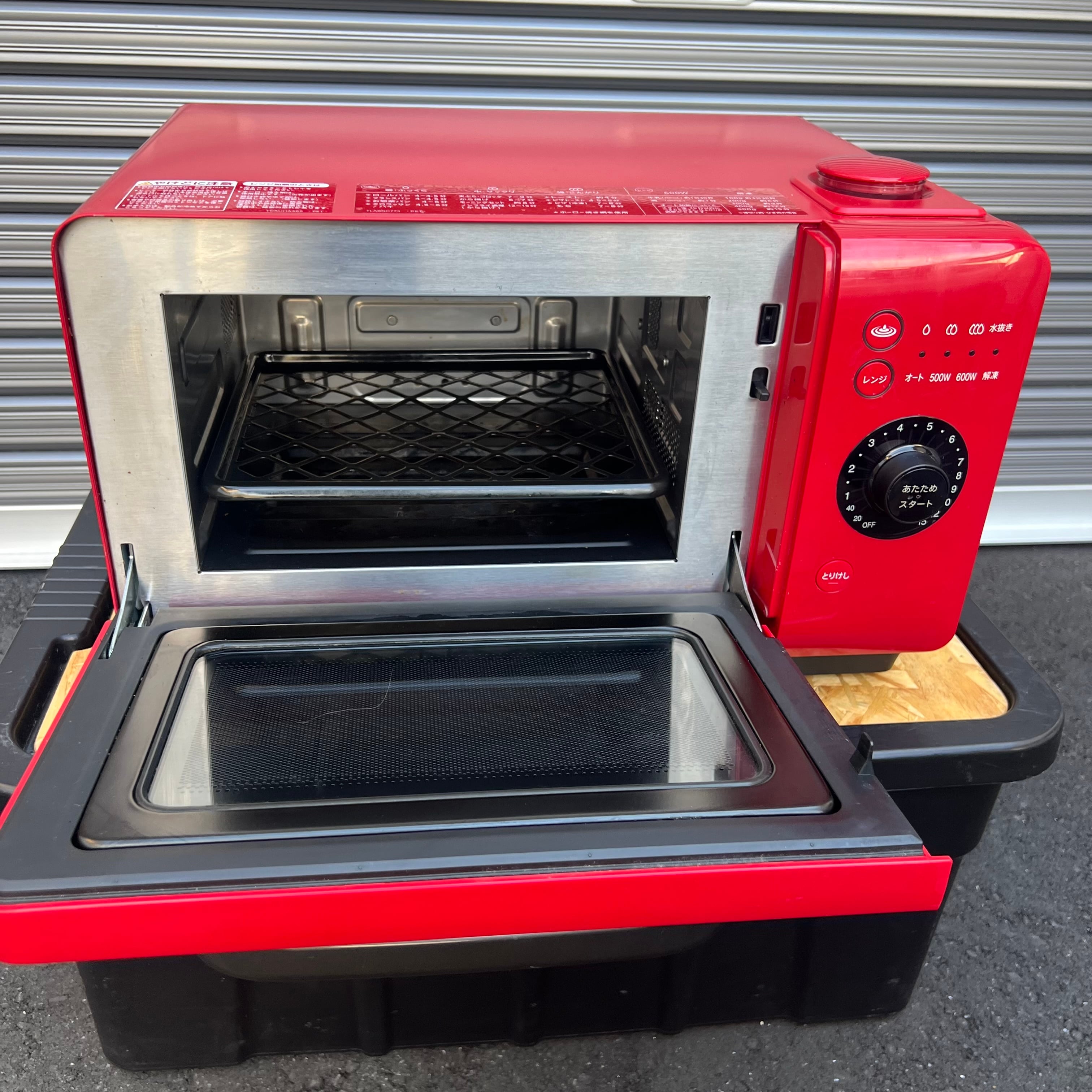 配達無料地域あり＊シャープ オーブンレンジ 2017年製＊製造番号