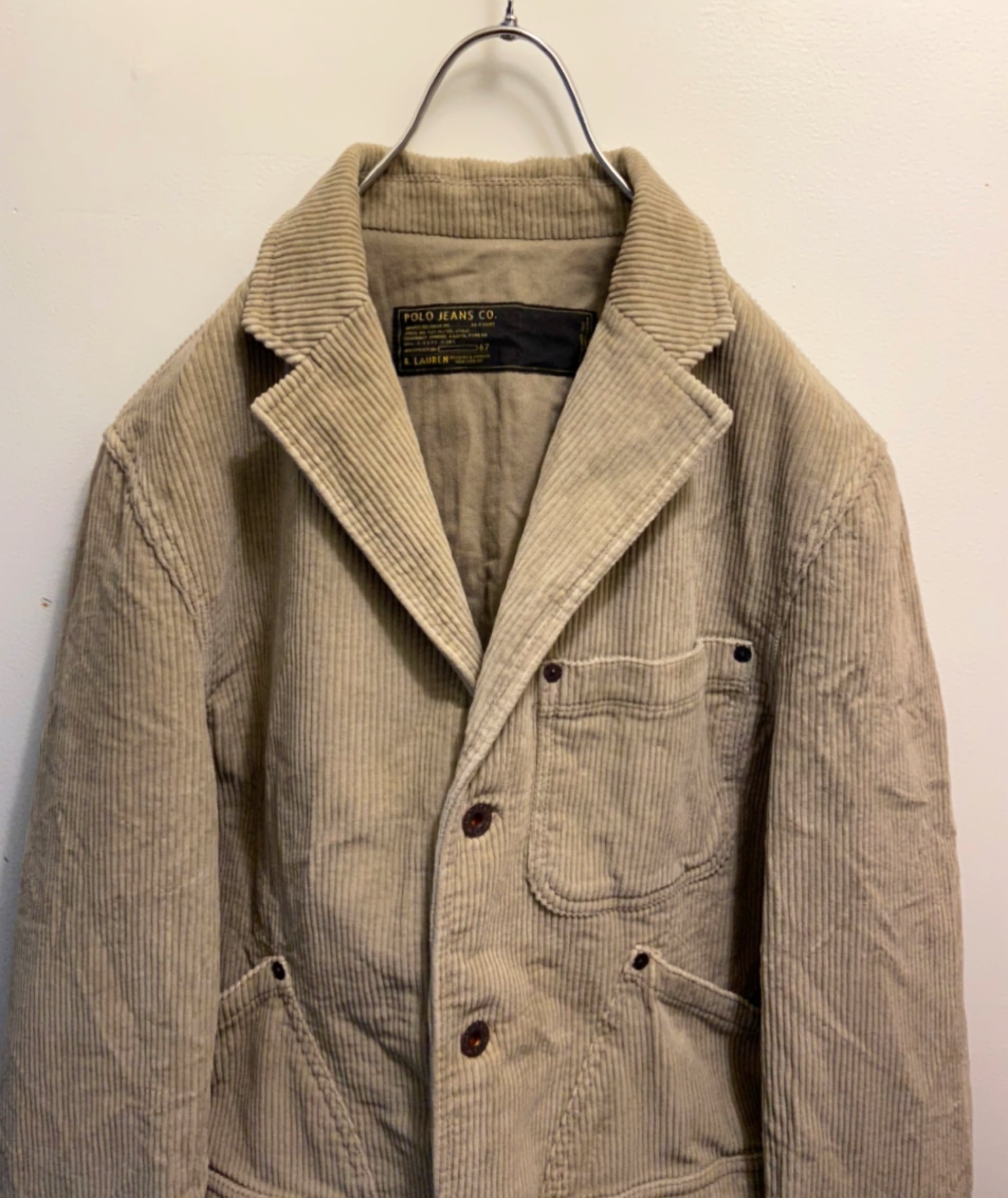 古着 RALPH LAUREN/ポロ ラルフローレン 肉厚コーデュロイジャケット アウター