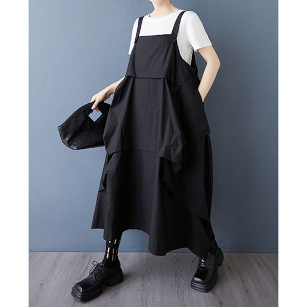 プリーツ キャミソール ワンピース 00204