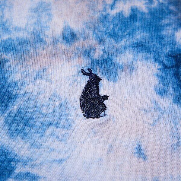 devadurga メンズ tシャツ 泥染め 藍染め SANGO WIDE CUT SEW 全1色