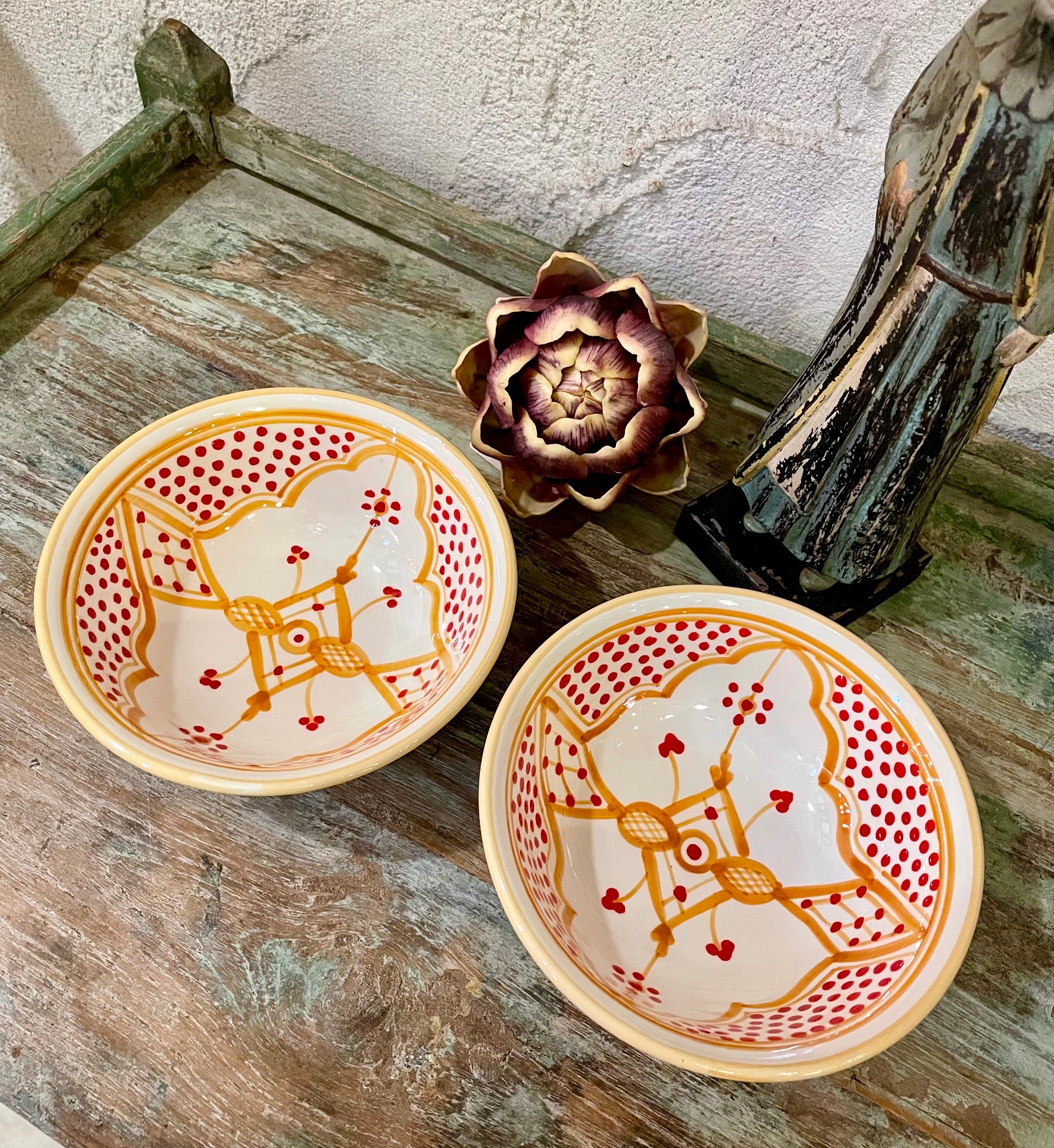 レア　ビンテージ陶器 Vintage Table Lamp 》 “Axella” 1970's Denmark ぽてっとした手作りの