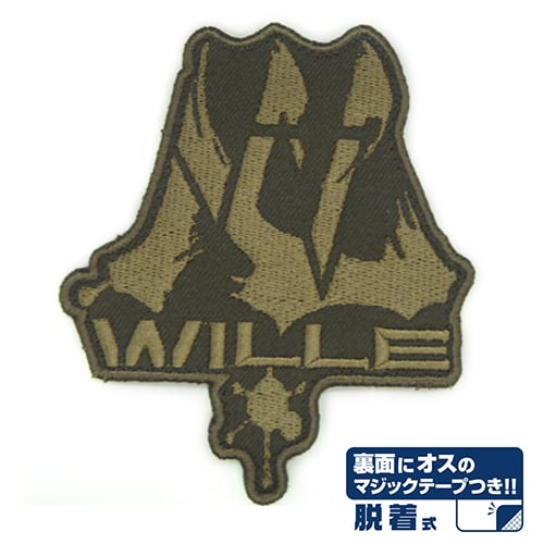 EVANGELION WILLE脱着式ワッペン