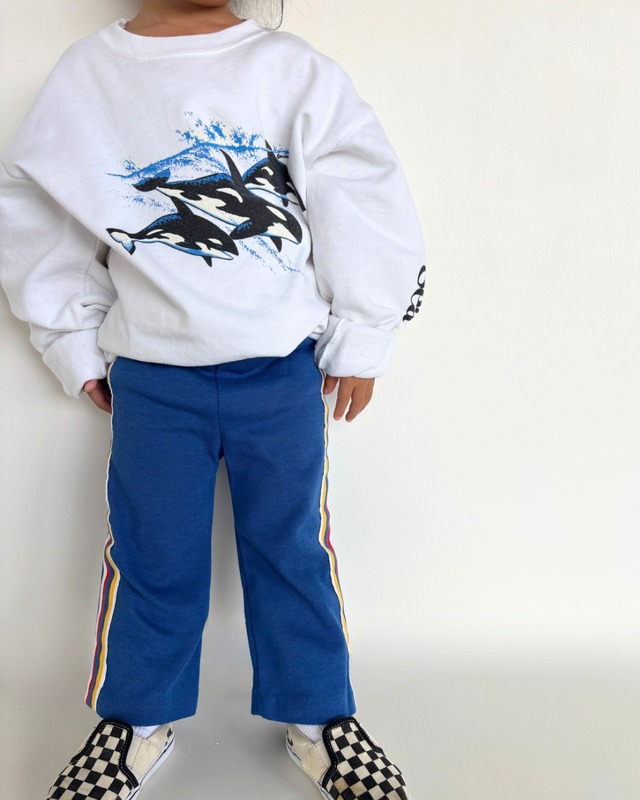 【24m相当・vintage】USA製 Healthtex サイドラインパンツ