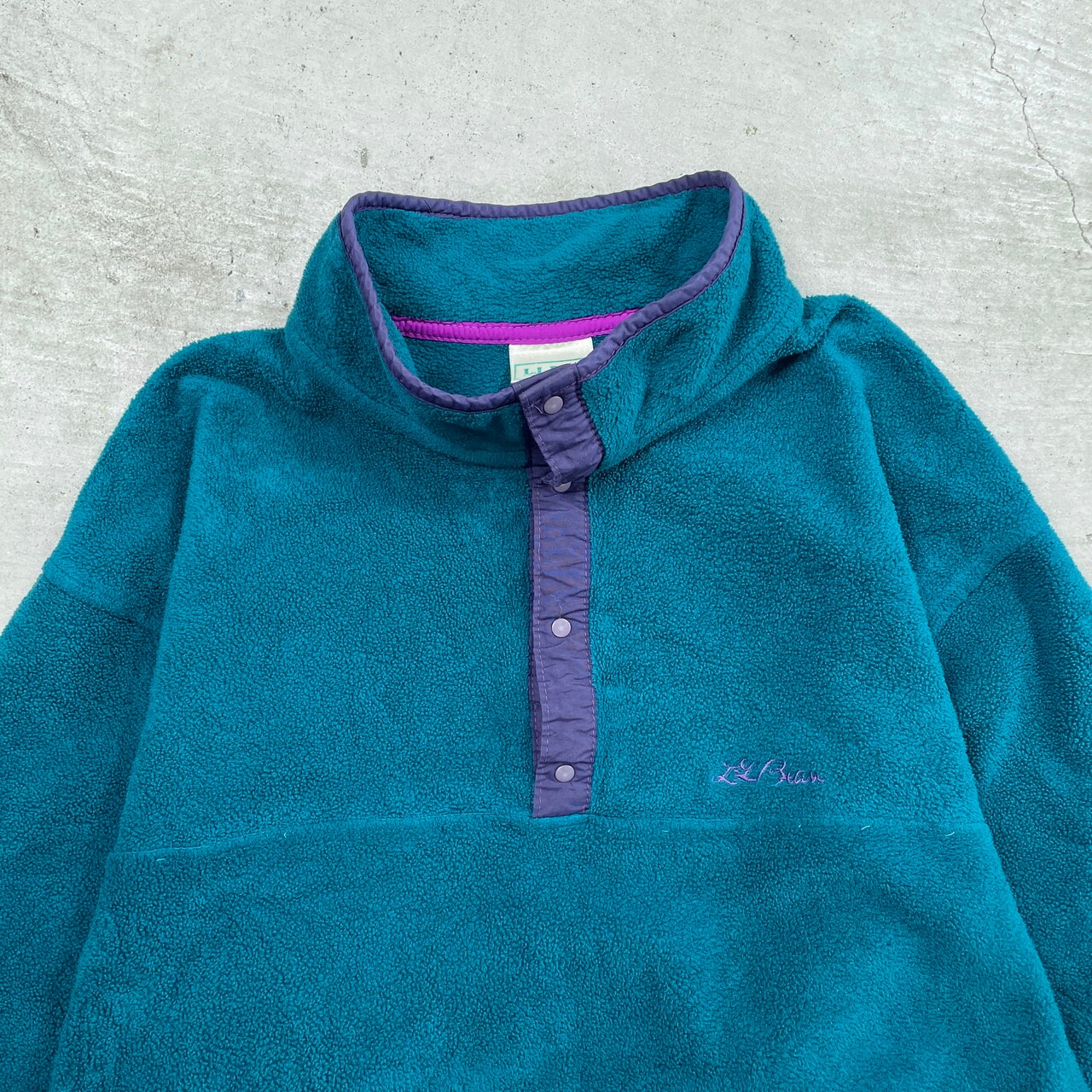 90年代 L.L.Bean エルエルビーン スナップTタイプ フリースプル 