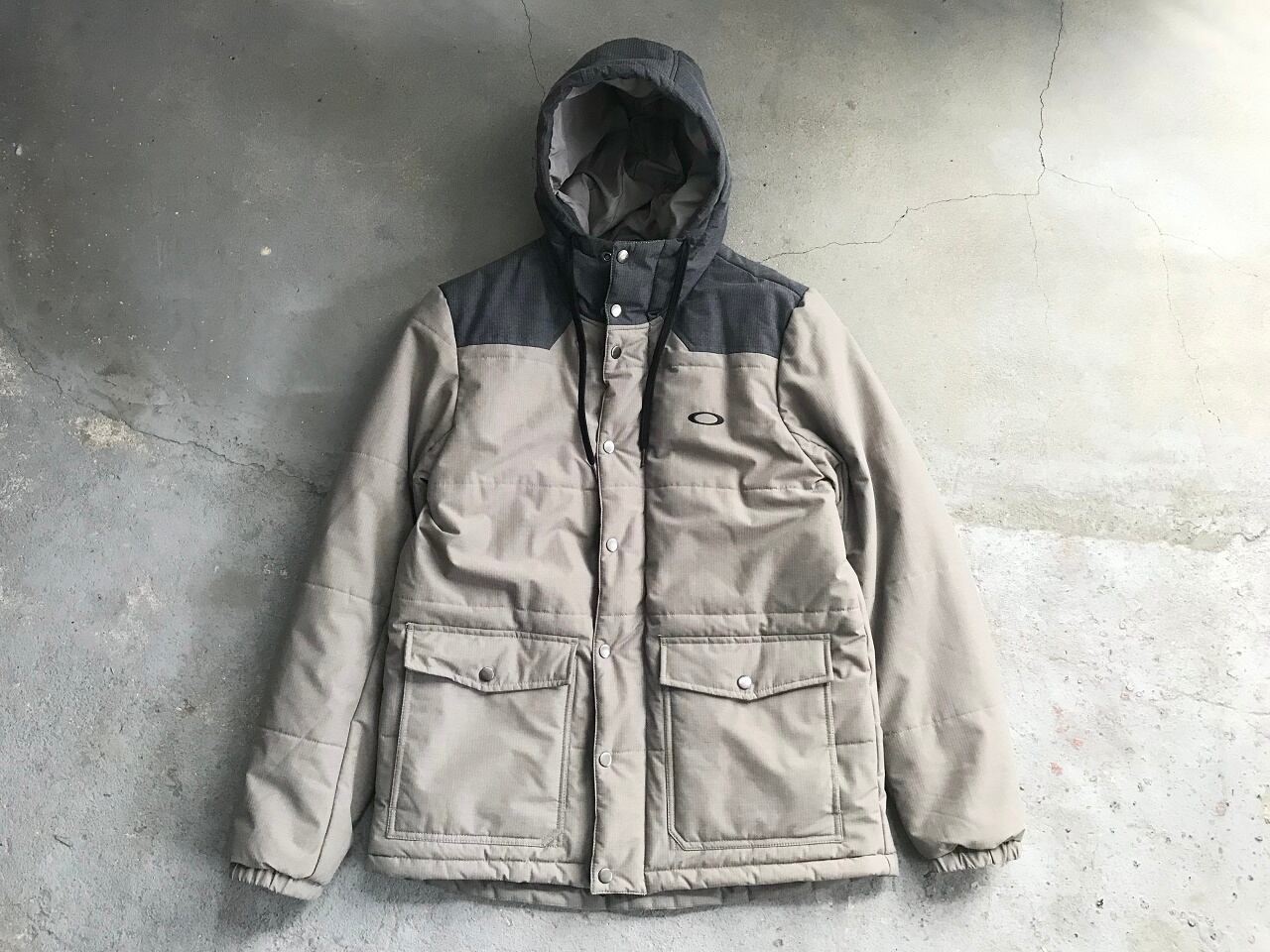 OAKLEY hooded puffer jacket