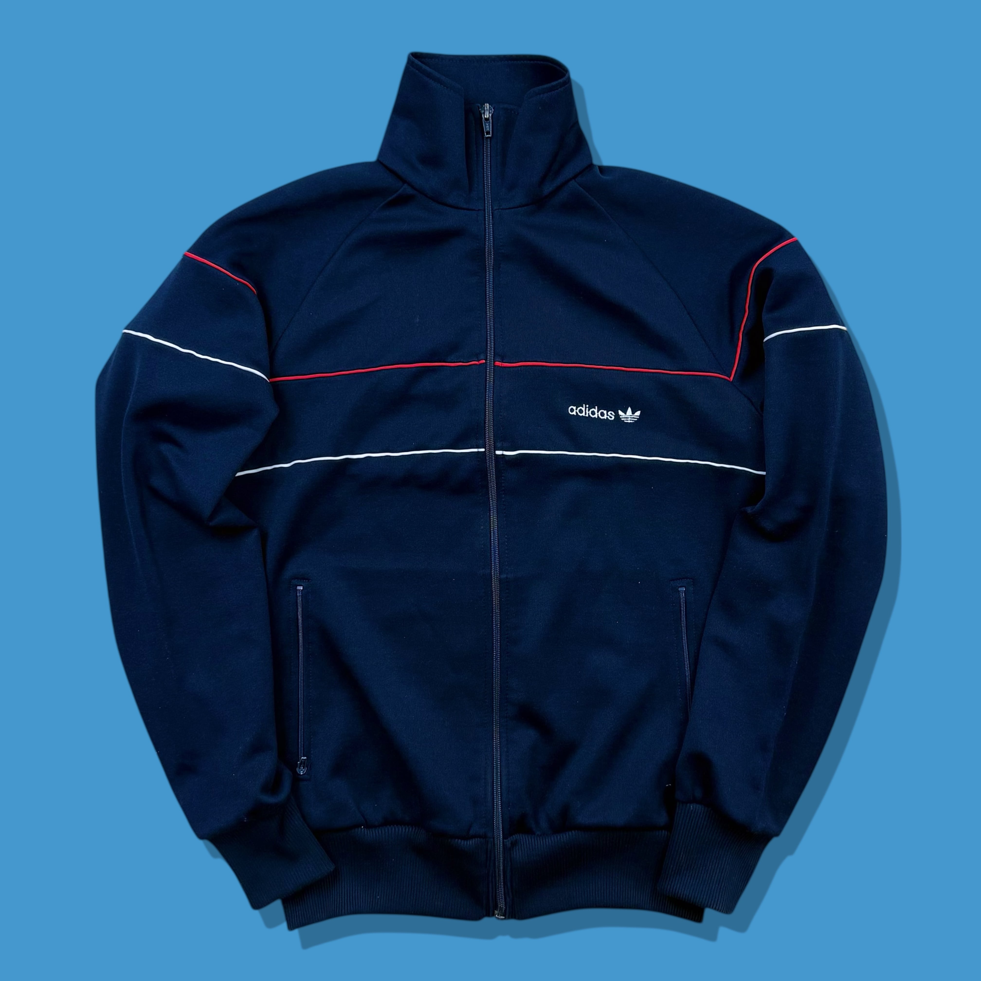 80s adidas Piping Track Jacket