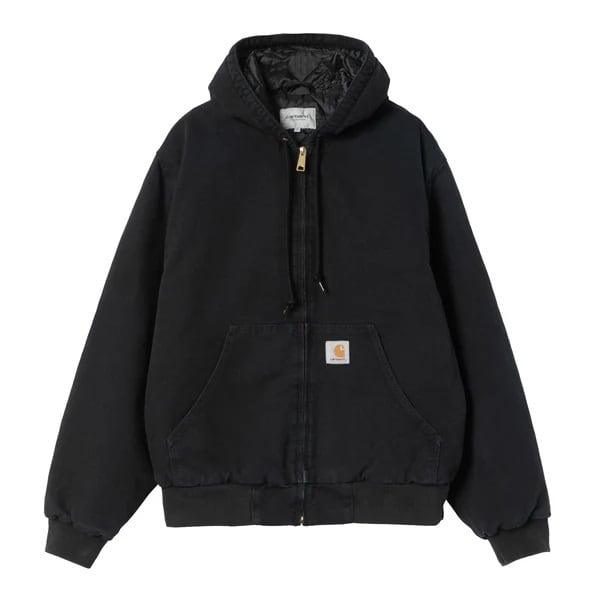 CARHARTT (カーハート) - OG ACTIVE JACKET (OGアクティブジャケット) Black (stone canvas) I035891