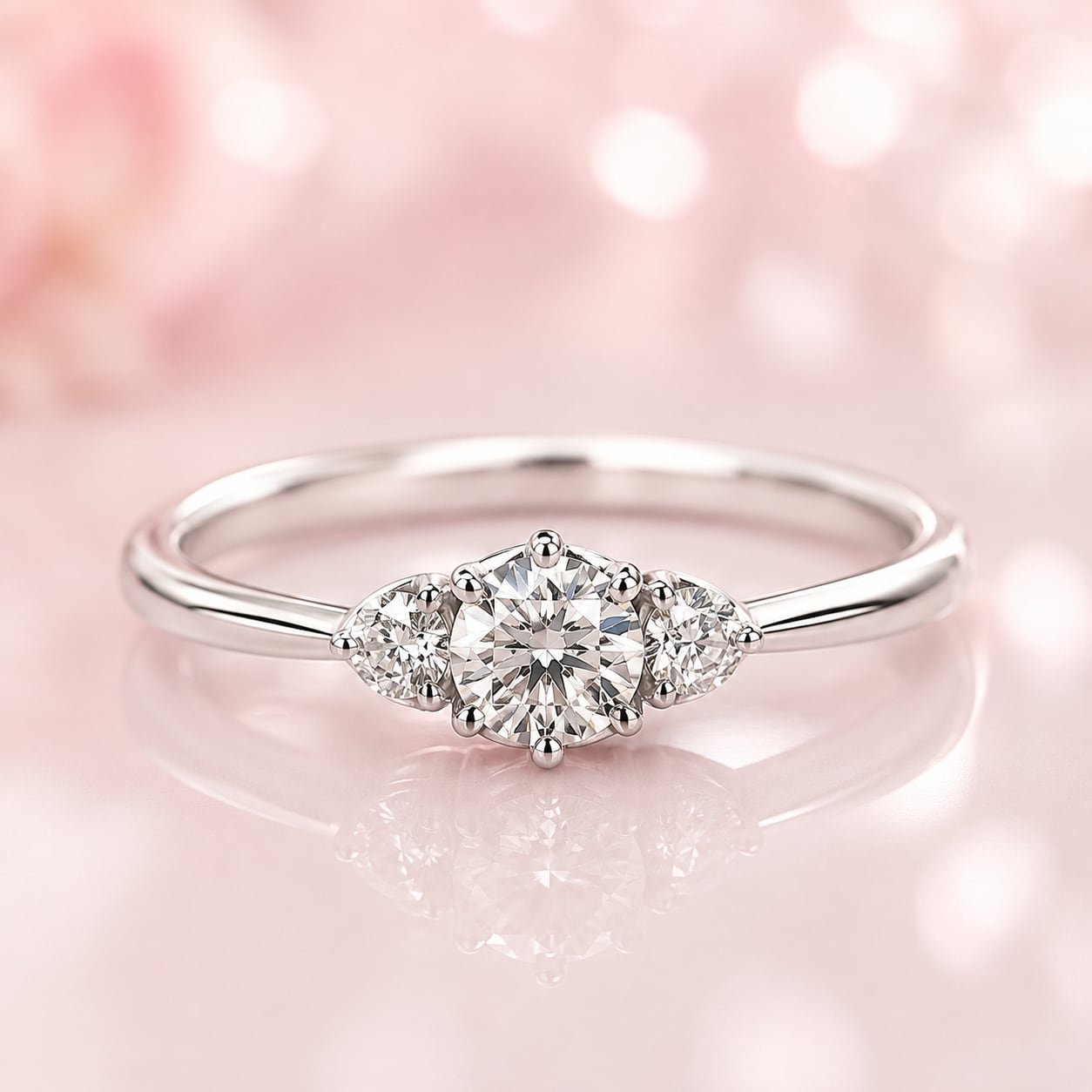 NYX（NEW YORK EXCELLENT）Pt950 天然ダイヤモンドリング 0.21ct E