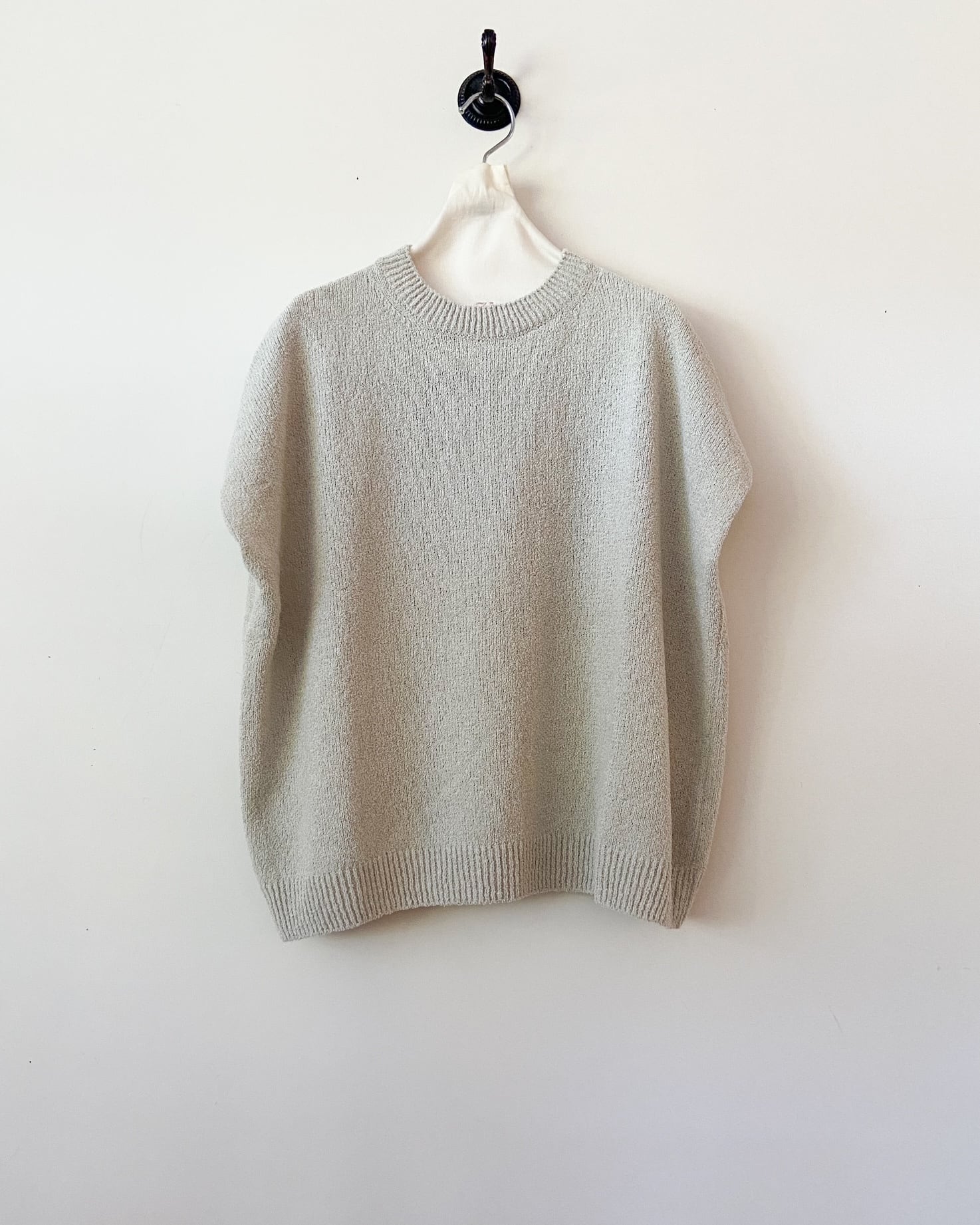 evam eva コットンシルクベスト cotton silk vest
