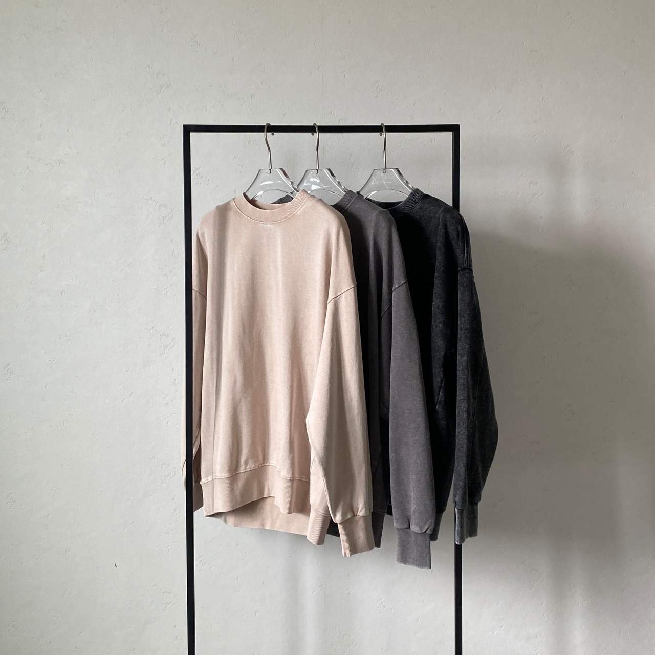 【受注予約:10月中旬入荷予定】ヴィンテージウォッシュオーバーSW/グレー