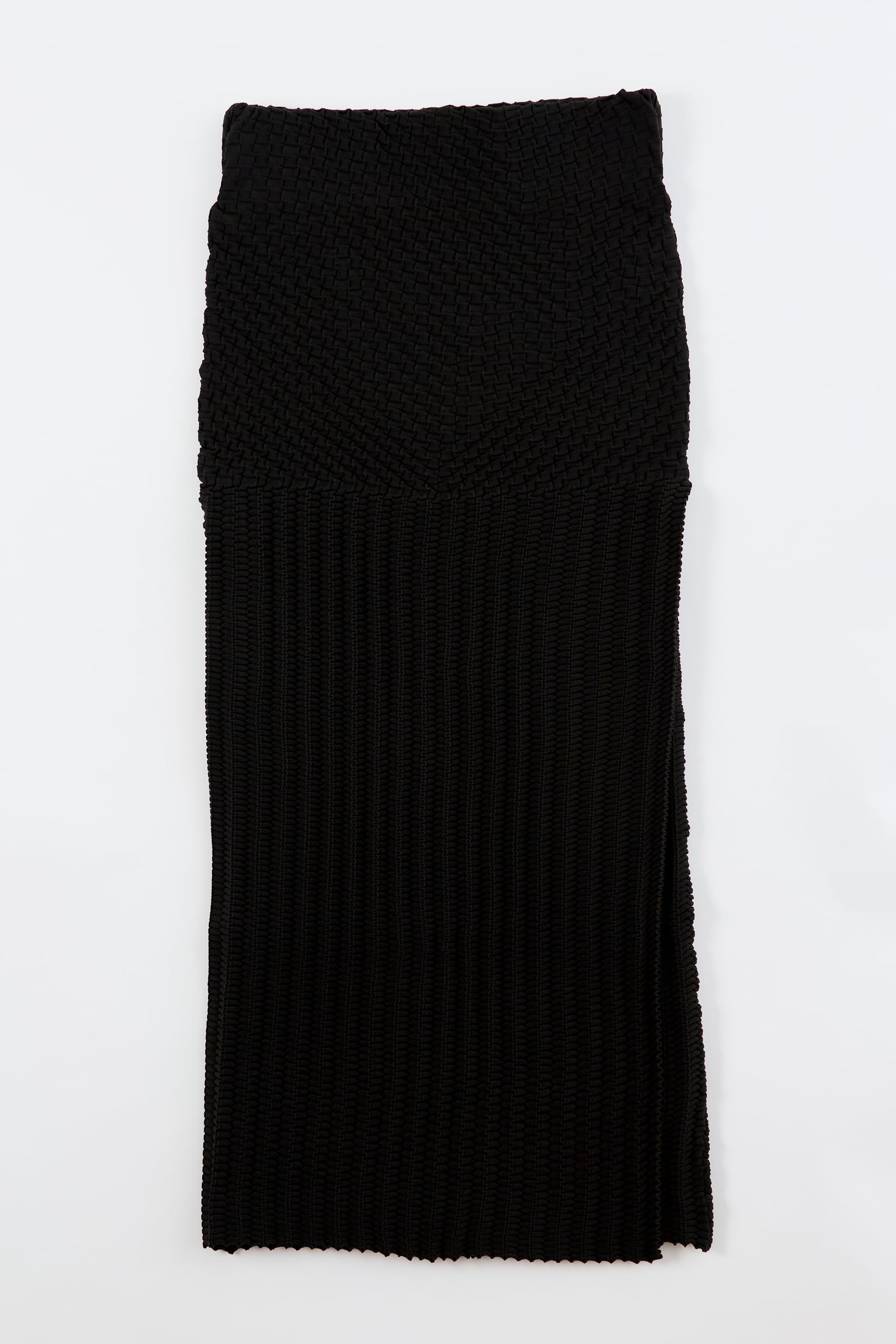 LINKS SLIT SKIRT 26SSAC-014 BLACK