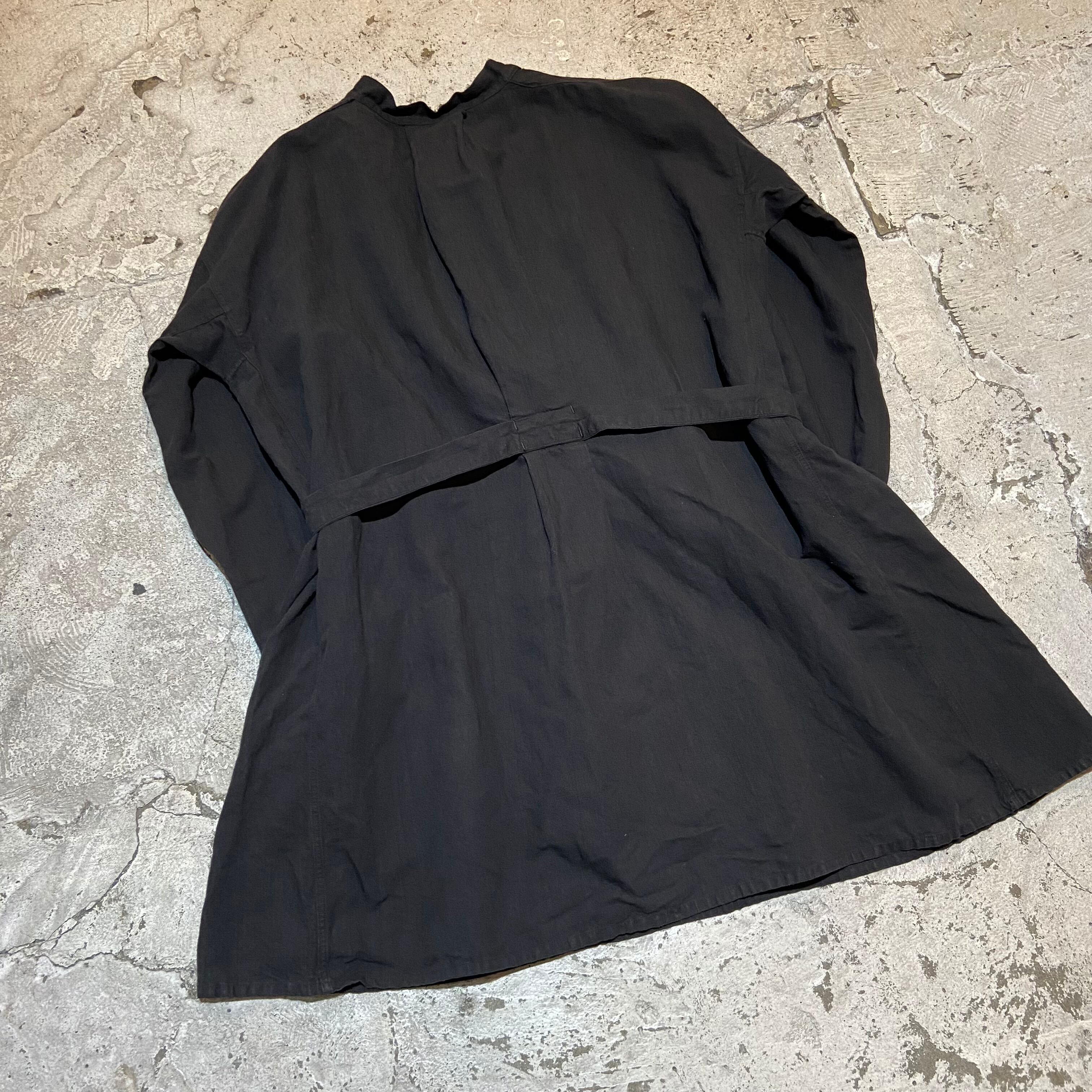 50s〜 FRENCH ARMY / フランス軍 ホスピタルスモック 後染めブラック 