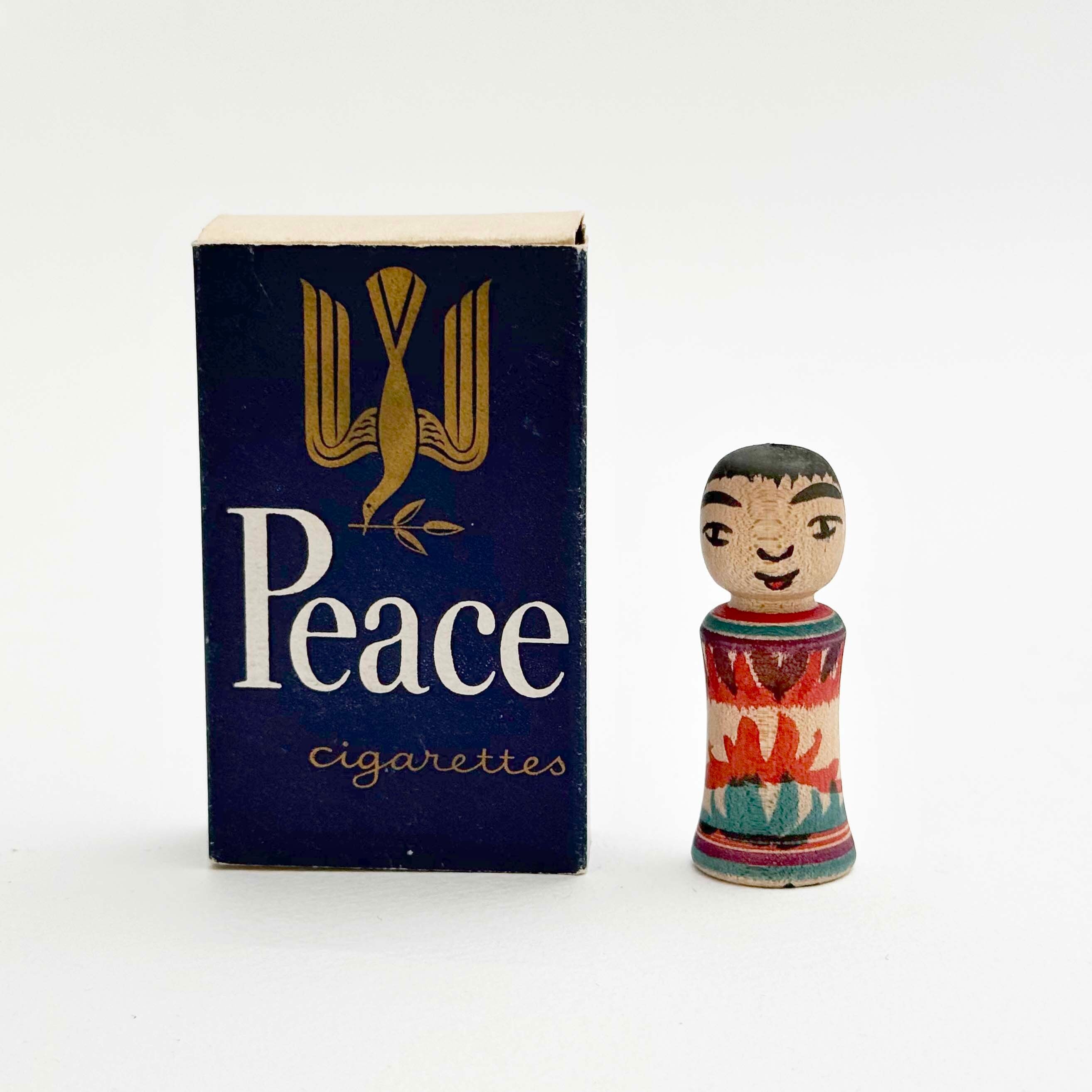 今晃工人 / 嶽時代 小寸こけし(菊三段)