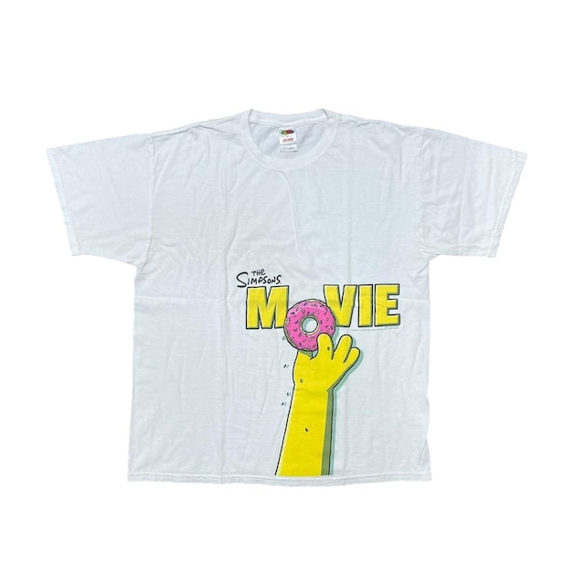 B SIMPSONS THE MOVIE TEE WHITE XL 5290