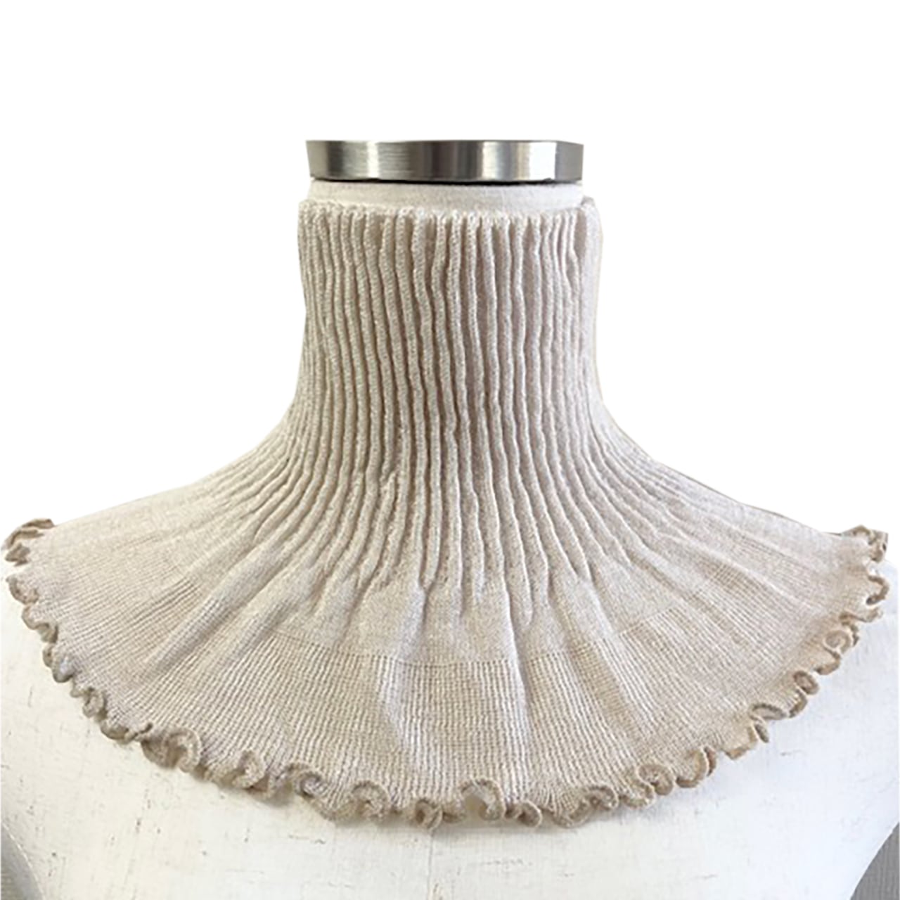 2023AWモイストハイネック 無地 天然アロエ成分配合の保湿機能糸