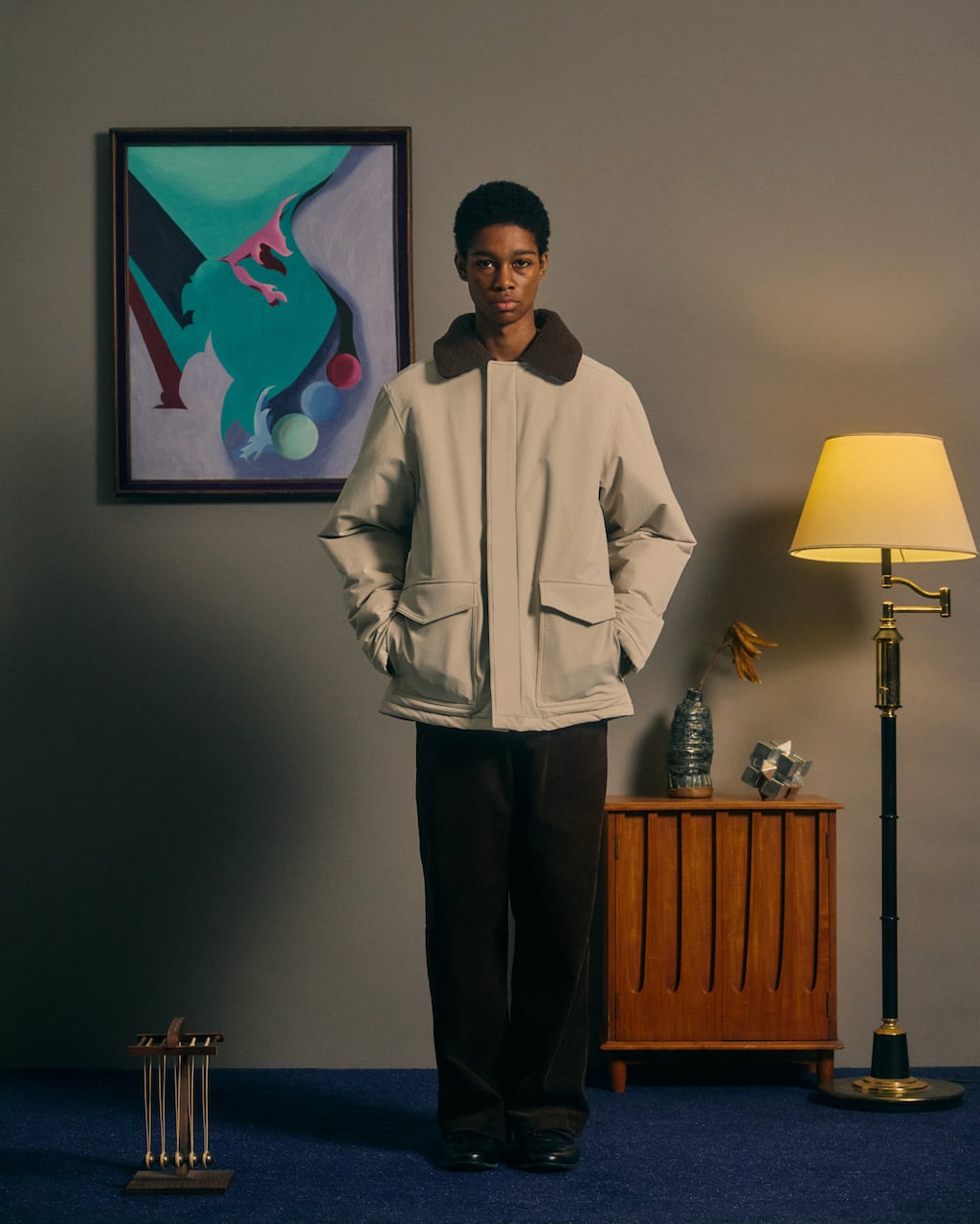 COMFORTABLE REASON / Straight Cords Slacks | EE ONLINE STORE -