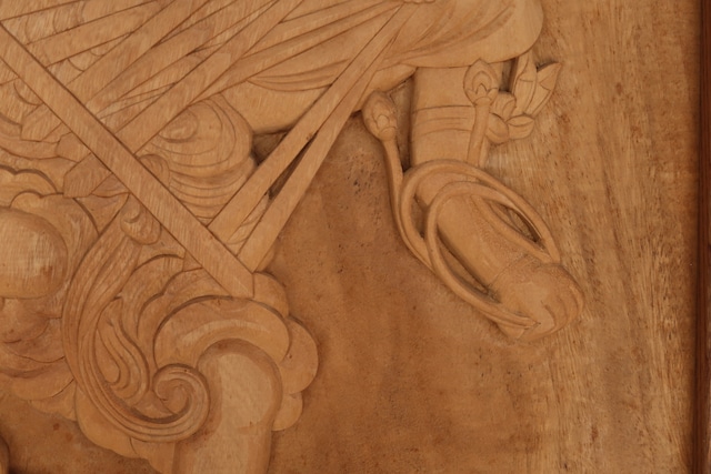 The Sword-Clad Guardian ― An Original Ken no Gohō Relief by Tessō Mori