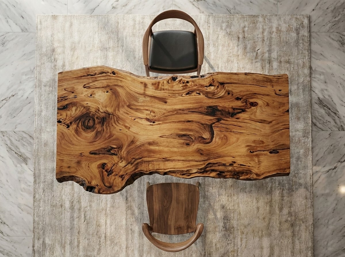 Premium】屋久杉（ヤクスギ）_1940×740-830-840×70_青山店_テーブル天