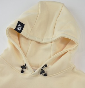 Triangle logo hoodie：オフホワイト