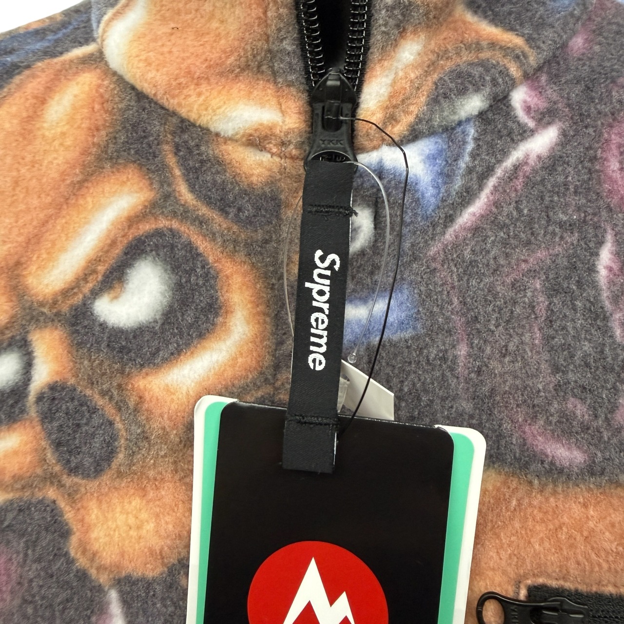 【SUPREME × MARMOT】シュプリーム × マーモット "LIQUID BLUE SKULL FLEECE" 25AW フリースジャケット