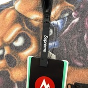 【SUPREME × MARMOT】シュプリーム × マーモット "LIQUID BLUE SKULL FLEECE" 25AW フリースジャケット