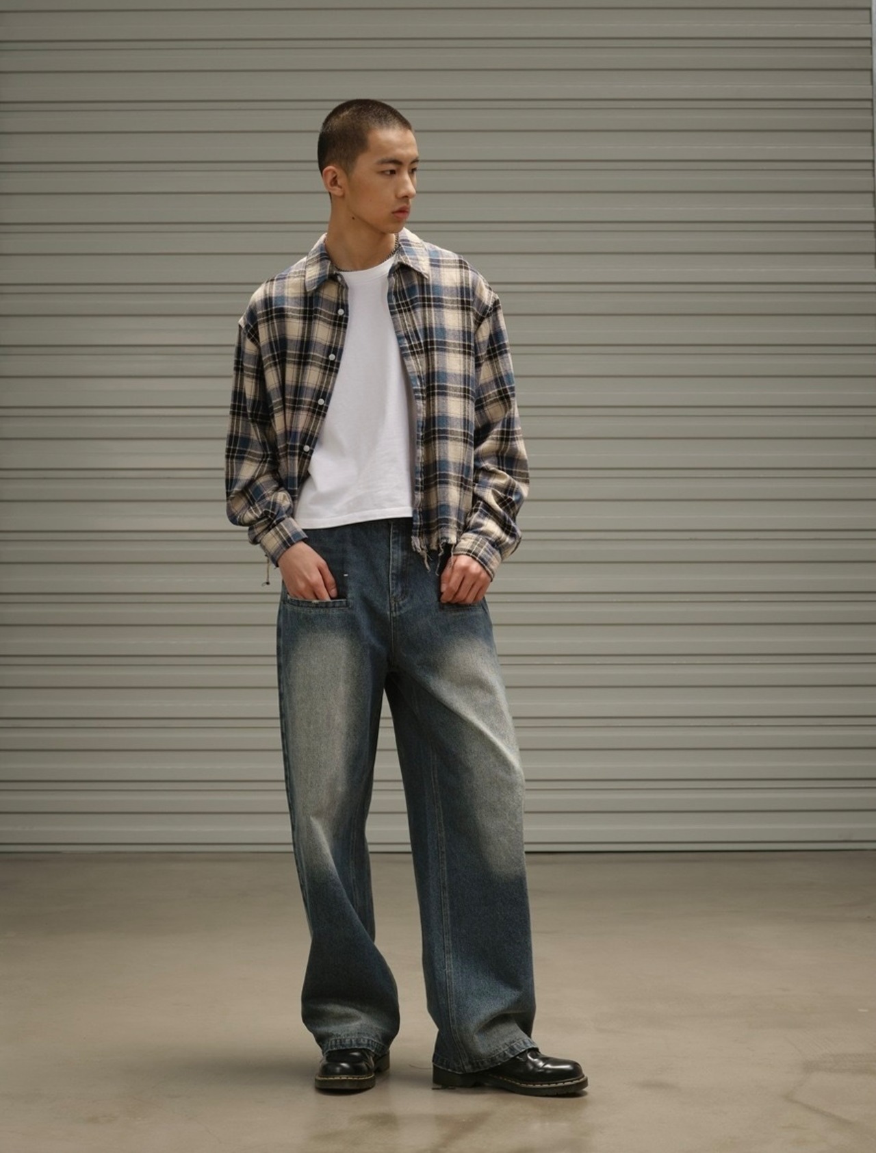 Rustic Fringe Shirt UH00046 ラスティックフリンジシャツ