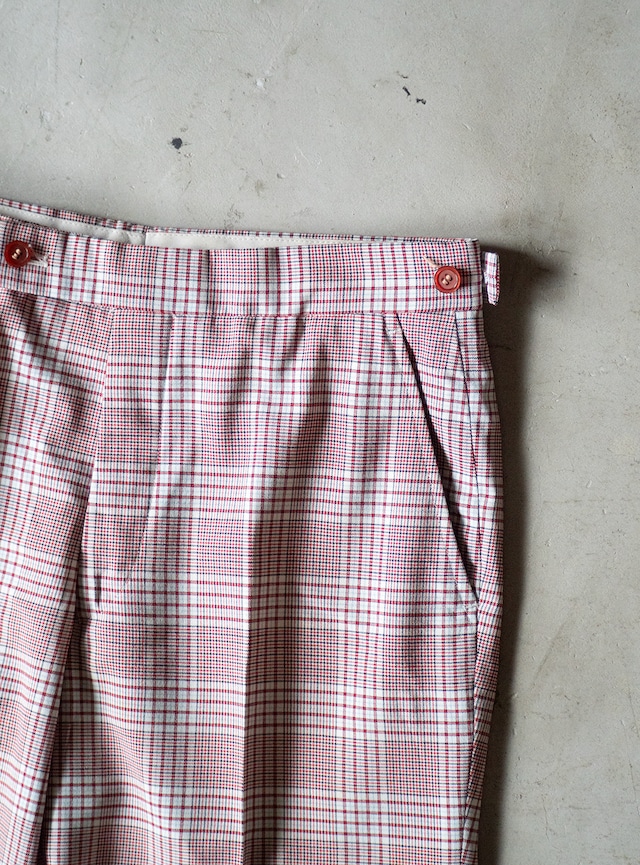 "Arnold Palmer" 1980s Glen check trousers
