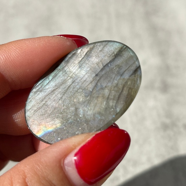 【ラブラドライト】カボション ① 鉱物 天然石 パワーストーン