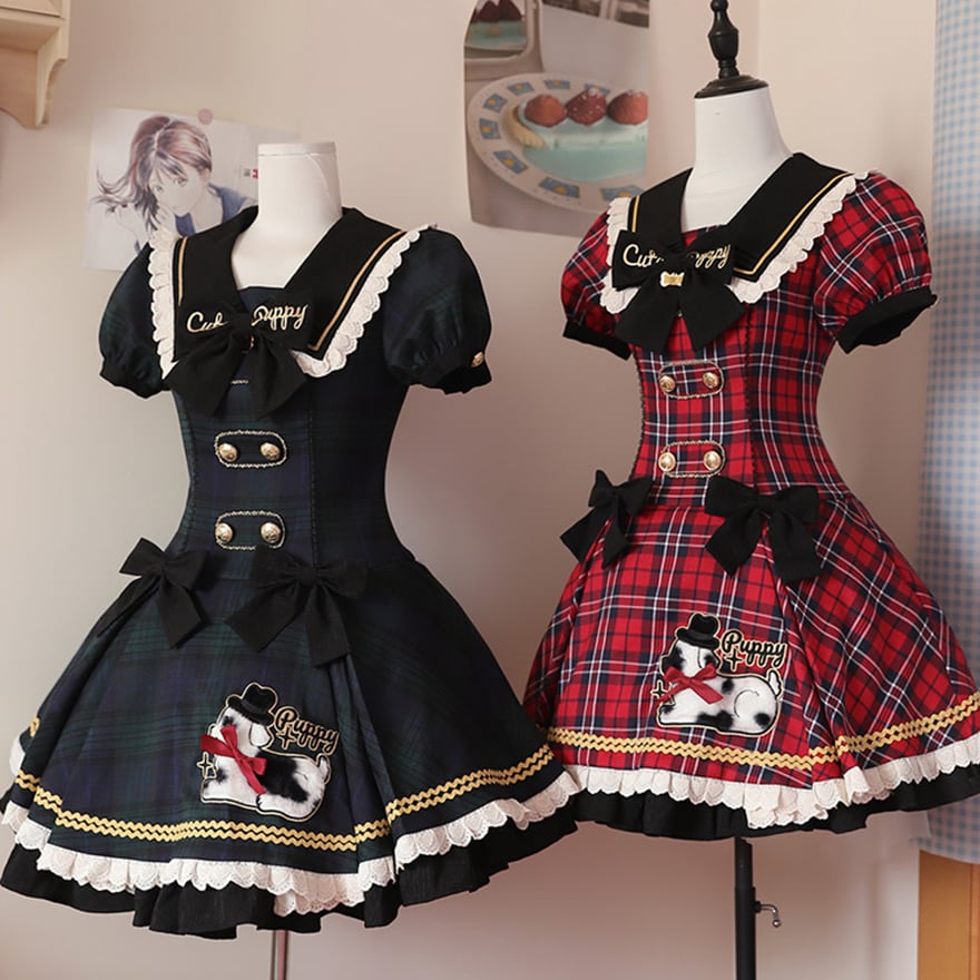 【予約商品】 SEASONZ キラキラ アイドル衣装 ワンピース チェック柄 ライブ衣装 ステージ衣装