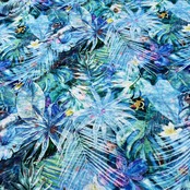 Paradiso パラディーゾ 花柄 総柄 半袖 ドライ ポロシャツ サイズ 3L /メンズ/ゴルフ/スポーツ