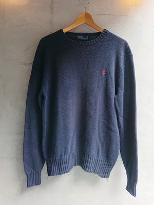Ralph Lauren COTTON SWEATER NAVY