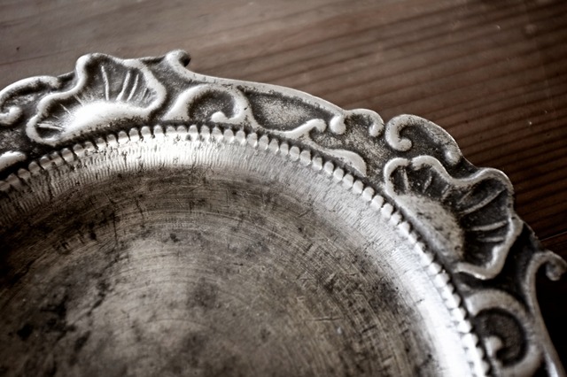 19世紀 フランス 回転するロカイユ的エタンプレート アンティーク