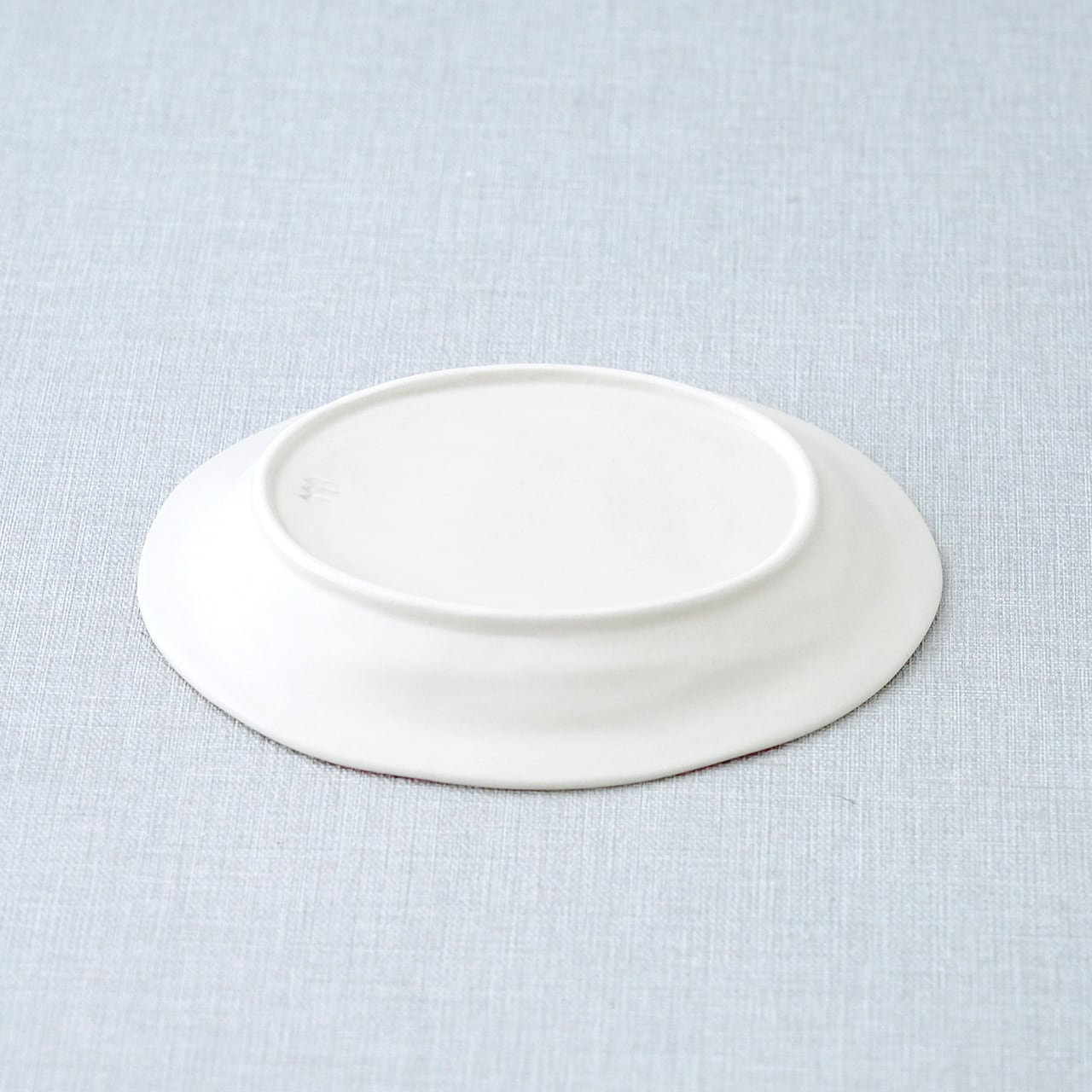 フレッシュアート 楕円銘々皿（いちご） | 菊祥陶器／工房祥sho
