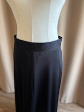 mode black maxi skirt-5149-2